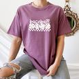 Cute Sports Baseball Mom Game Day Women's Comfort Colors T-Shirt Blue Jean