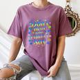 Don’t Hear What I Didn’t Say Autism Awareness Valentine Raglan Baseball Tee Women's Comfort Colors T-Shirt Blue Jean