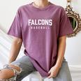 Falcons Baseball Inspired Women's Comfort Colors T-Shirt Blue Jean Falcons Baseball Inspired Women's Comfort Colors T-Shirt Blue Jean