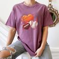 Football Basketball Baseball Heart Valentine Boys Men Kid Women's Comfort Colors T-Shirt Blue Jean