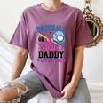 Gender Reveal Baseball Or Bows Daddy Loves You Women's Comfort Colors T-Shirt Blue Jean Gender Reveal Baseball Or Bows Daddy Loves You Women's Comfort Colors T-Shirt Blue Jean