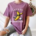 Lets Go Bananas Baseball Retro Sports Boys Kids Men Youth Premium Tri-Blend Women's Comfort Colors T-Shirt Blue Jean Lets Go Bananas Baseball Retro Sports Boys Kids Men Youth Premium Tri-Blend Women's Comfort Colors T-Shirt Blue Jean