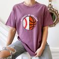 Granny Of Ballers Baseball Basketball Grandma Granny Women's Comfort Colors T-Shirt Blue Jean Granny Of Ballers Baseball Basketball Grandma Granny Women's Comfort Colors T-Shirt Blue Jean