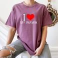 I Heart My Wawa Raglan Baseball Tee Women's Comfort Colors T-Shirt Blue Jean I Heart My Wawa Raglan Baseball Tee Women's Comfort Colors T-Shirt Blue Jean