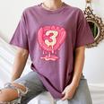 Ice Cream Baseball Glove 3rd Birthday Edition Women's Comfort Colors T-Shirt Blue Jean Ice Cream Baseball Glove 3rd Birthday Edition Women's Comfort Colors T-Shirt Blue Jean