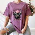 I'm Head Heffa Just Ask Me Bossy Highland Cow Baseball Cap Women's Comfort Colors T-Shirt Blue Jean I'm Head Heffa Just Ask Me Bossy Highland Cow Baseball Cap Women's Comfort Colors T-Shirt Blue Jean