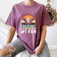 I'm Not Just His Mom Baseball Moms Baseball Mothers Women's Comfort Colors T-Shirt Blue Jean