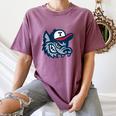 Jarrell Storm Chasers Baseball Big Logo Women's Comfort Colors T-Shirt Blue Jean Jarrell Storm Chasers Baseball Big Logo Women's Comfort Colors T-Shirt Blue Jean