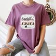 Leopard Baseball Mom Mama Mommy Bleached Women's Comfort Colors T-Shirt Blue Jean Leopard Baseball Mom Mama Mommy Bleached Women's Comfort Colors T-Shirt Blue Jean