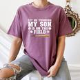 Let Me Through My Son Is Out The Field Baseball Mom Women's Comfort Colors T-Shirt Blue Jean Let Me Through My Son Is Out The Field Baseball Mom Women's Comfort Colors T-Shirt Blue Jean
