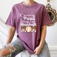 Loud And Proud Baseball Mom Messy Bun 2024 Premium Women's Comfort Colors T-Shirt Blue Jean Loud And Proud Baseball Mom Messy Bun 2024 Premium Women's Comfort Colors T-Shirt Blue Jean