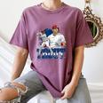 Mike Trout Los Angeles A MLB Baseball Players MLBMTR302N Women's Comfort Colors T-Shirt Blue Jean Mike Trout Los Angeles A MLB Baseball Players MLBMTR302N Women's Comfort Colors T-Shirt Blue Jean