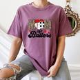 Mom Of Ballers Soccer Baseball Mom Soccer Baseball Mother Women's Comfort Colors T-Shirt Blue Jean Mom Of Ballers Soccer Baseball Mom Soccer Baseball Mother Women's Comfort Colors T-Shirt Blue Jean