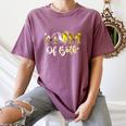 Mom Of Both Softball Baseball Mom Premium Women's Comfort Colors T-Shirt Blue Jean