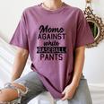 Moms Against White Baseball Pants Quote For a Baseball Mom Women's Comfort Colors T-Shirt Blue Jean Moms Against White Baseball Pants Quote For a Baseball Mom Women's Comfort Colors T-Shirt Blue Jean