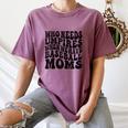 Who Needs Umpires When We Have Baseball Moms Baseball Raglan Baseball Tee Women's Comfort Colors T-Shirt Blue Jean