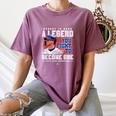 Nobody Is Born A Legend Pete Crow Armstrong Chicago Baseball Women's Comfort Colors T-Shirt Blue Jean Nobody Is Born A Legend Pete Crow Armstrong Chicago Baseball Women's Comfort Colors T-Shirt Blue Jean