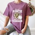 Proud Auntie Of An Official Teenager 13th Birthday Baseball Women's Comfort Colors T-Shirt Blue Jean Proud Auntie Of An Official Teenager 13th Birthday Baseball Women's Comfort Colors T-Shirt Blue Jean