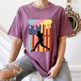Retro Baseball Drip Boys Ice Cream Patriotic American Flag Women's Comfort Colors T-Shirt Blue Jean Retro Baseball Drip Boys Ice Cream Patriotic American Flag Women's Comfort Colors T-Shirt Blue Jean