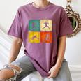 Retro Style Baseball Lover Playing Men Women Kids Baseball Women's Comfort Colors T-Shirt Blue Jean Retro Style Baseball Lover Playing Men Women Kids Baseball Women's Comfort Colors T-Shirt Blue Jean