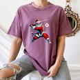 Santa Baseball Six Seven 6 7 Meme Christmas Men Boys Player Women's Comfort Colors T-Shirt Blue Jean