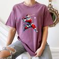 Santa Playing Baseball Men Boys Christmas Baseball Player Women's Comfort Colors T-Shirt Blue Jean Santa Playing Baseball Men Boys Christmas Baseball Player Women's Comfort Colors T-Shirt Blue Jean