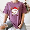 Santa Sports For Men Boys Christmas Baseball Player Women's Comfort Colors T-Shirt Blue Jean Santa Sports For Men Boys Christmas Baseball Player Women's Comfort Colors T-Shirt Blue Jean