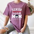 Senior Baseball Mom 2024 Senior Mom Class Of 2024 Baseball Women's Comfort Colors T-Shirt Blue Jean Senior Baseball Mom 2024 Senior Mom Class Of 2024 Baseball Women's Comfort Colors T-Shirt Blue Jean