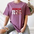Senior Night Class Of 2026 Baseball Seniors Matching Team Women's Comfort Colors T-Shirt Blue Jean