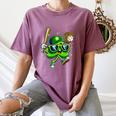 Shamrock Lucky Clover Baseball Patricks Day Family Matching Women's Comfort Colors T-Shirt Blue Jean Shamrock Lucky Clover Baseball Patricks Day Family Matching Women's Comfort Colors T-Shirt Blue Jean