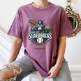 Sioux City Silverbacks Retro Minor League Baseball Women's Comfort Colors T-Shirt Blue Jean Sioux City Silverbacks Retro Minor League Baseball Women's Comfort Colors T-Shirt Blue Jean