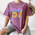 Six Seven Baseball Drip Women's Comfort Colors T-Shirt Blue Jean Six Seven Baseball Drip Women's Comfort Colors T-Shirt Blue Jean
