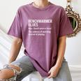 Sport Definition Baseball Soccer Benchwarmer Blues Women's Comfort Colors T-Shirt Blue Jean Sport Definition Baseball Soccer Benchwarmer Blues Women's Comfort Colors T-Shirt Blue Jean