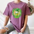 St Patrick Day Baseball Drip Ice Cream Baseball Home Plate Women's Comfort Colors T-Shirt Blue Jean St Patrick Day Baseball Drip Ice Cream Baseball Home Plate Women's Comfort Colors T-Shirt Blue Jean