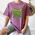 St Patricks Day Baseball Ice Cream Shamrock Baseball Player Women's Comfort Colors T-Shirt Blue Jean St Patricks Day Baseball Ice Cream Shamrock Baseball Player Women's Comfort Colors T-Shirt Blue Jean