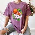 St Patricks Day Shamrock Basketball Baseball Football Soccer Women's Comfort Colors T-Shirt Blue Jean St Patricks Day Shamrock Basketball Baseball Football Soccer Women's Comfort Colors T-Shirt Blue Jean