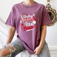 Stealing Hearts Like I Steal Bases Softball Baseball Batter Women's Comfort Colors T-Shirt Blue Jean Stealing Hearts Like I Steal Bases Softball Baseball Batter Women's Comfort Colors T-Shirt Blue Jean