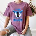 T1D Warrior Baseball Drip Diabetes Awareness Blue Ribbon Women's Comfort Colors T-Shirt Blue Jean