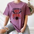 I Teach Kids To Hit And Steal Baseball Softball Coach Premium Tri-Blend Women's Comfort Colors T-Shirt Blue Jean I Teach Kids To Hit And Steal Baseball Softball Coach Premium Tri-Blend Women's Comfort Colors T-Shirt Blue Jean