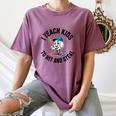 I Teach Kids To Hit And Steal Baseball Softball Coach Women's Comfort Colors T-Shirt Blue Jean I Teach Kids To Hit And Steal Baseball Softball Coach Women's Comfort Colors T-Shirt Blue Jean