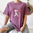 Valentines Day Baseball Batter Silhouette Heart For Men Boys Women's Comfort Colors T-Shirt Blue Jean Valentines Day Baseball Batter Silhouette Heart For Men Boys Women's Comfort Colors T-Shirt Blue Jean
