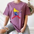 Venezuela Baseball Women's Comfort Colors T-Shirt Blue Jean Venezuela Baseball Women's Comfort Colors T-Shirt Blue Jean