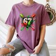 Xmas Baseball Six Seven 67 Meme Ice Cream Drip Men Women Women's Comfort Colors T-Shirt Blue Jean Xmas Baseball Six Seven 67 Meme Ice Cream Drip Men Women Women's Comfort Colors T-Shirt Blue Jean