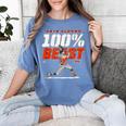 100 Beast Pete Alonso Baltimore Baseball MLBPA Women's Comfort Colors T-Shirt Chalky Mint