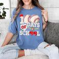 100 Days Of School Baseball 100th Day Of School Kids Teacher Women's Comfort Colors T-Shirt Chalky Mint 100 Days Of School Baseball 100th Day Of School Kids Teacher Women's Comfort Colors T-Shirt Chalky Mint