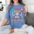 100 Days Of School Baseball Boys Kids 100th Day Of School Women's Comfort Colors T-Shirt Chalky Mint 100 Days Of School Baseball Boys Kids 100th Day Of School Women's Comfort Colors T-Shirt Chalky Mint