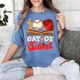 100 Days Of School Baseball Player Sports Game Teacher Kid Women's Comfort Colors T-Shirt Chalky Mint