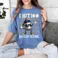 100 Days Of School Boys Kids 100th Day Balls Baseball Kids Women's Comfort Colors T-Shirt Chalky Mint