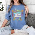 16th Birthday Baseball Drip Number 16 Year Old Birthday Boy Women's Comfort Colors T-Shirt Chalky Mint