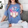 6 7 Baseball Dripping Six Seven Gen Alpha Slang Women's Comfort Colors T-Shirt Chalky Mint 6 7 Baseball Dripping Six Seven Gen Alpha Slang Women's Comfort Colors T-Shirt Chalky Mint
